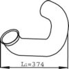 DINEX 22125 Exhaust Pipe